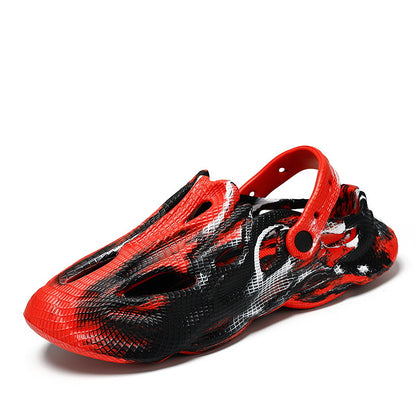 Men's Summer Fashionable Breathable Clog Beach Shoes