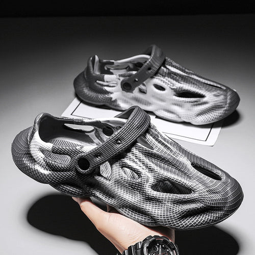 Men's Summer Fashionable Breathable Clog Beach Shoes