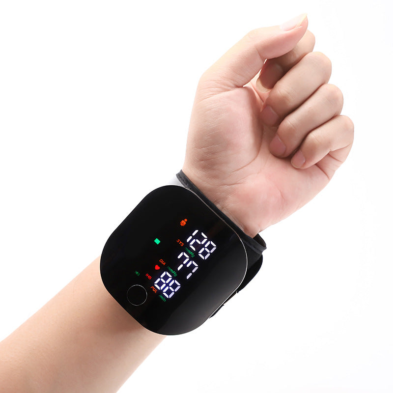 Illuminated Wrist Blood Pressure Cuff
