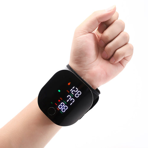 Illuminated Wrist Blood Pressure Cuff