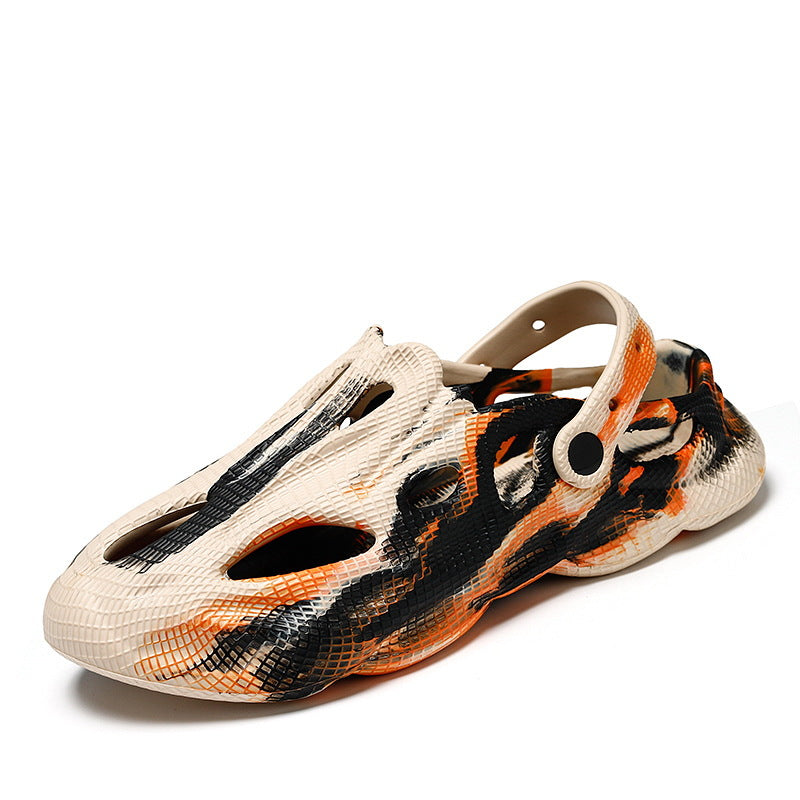 Men's Summer Fashionable Breathable Clog Beach Shoes
